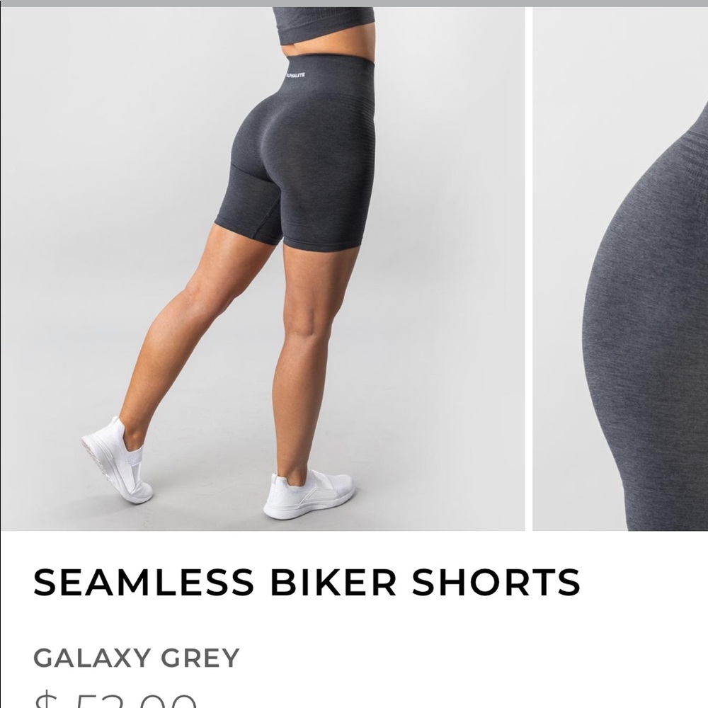 ALPHALETE BIKER SHORT